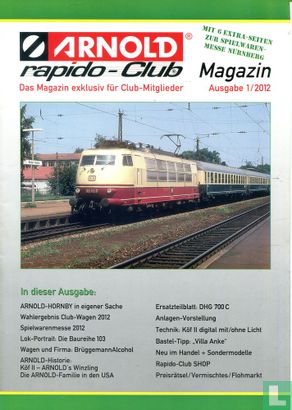 Arnold Rapido Club Magazin 1