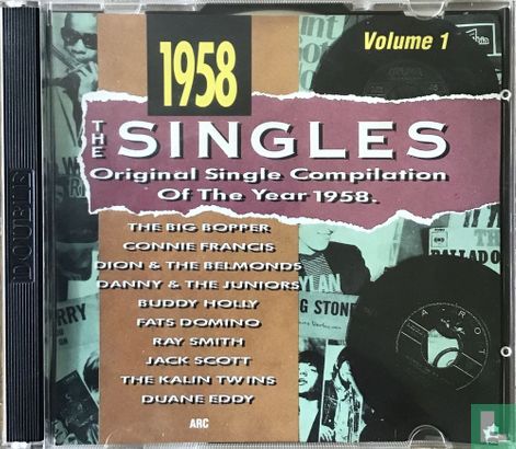 The Singles Original Single Compilation of The Year 1958 - Afbeelding 1