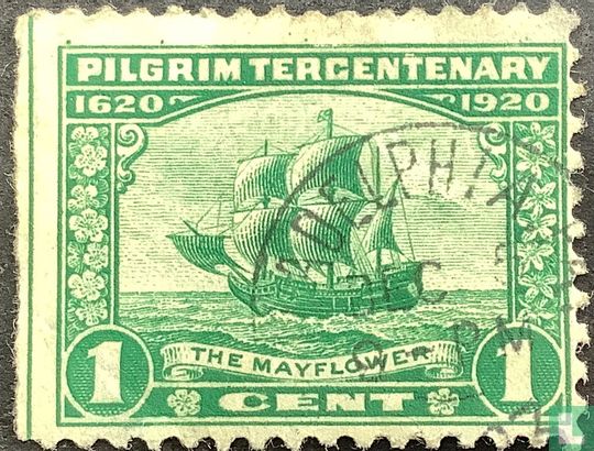 Das Segelschiff "Mayflower"