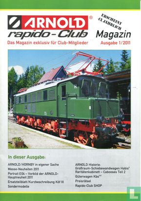 Arnold Rapido Club Magazin 1