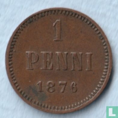 Finland 1 penni 1876 - Image 1