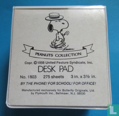 Peanuts Collection - Desk Pad - Be Alert - Afbeelding 2