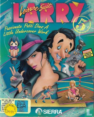 Leisure Suit Larry 5: Passionate Patti Does a Little Undercover Work - Afbeelding 1