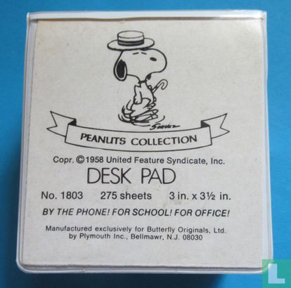 Peanuts Collection - Desk Pad - Good News. - Image 2