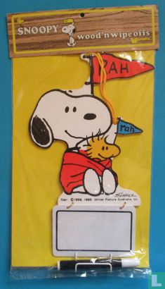 Snoopy - Wood 'n wipe offs.    - Image 1