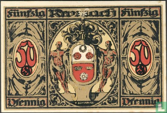 Kronach, Stadt - 50 Pfennig (3) 1921 - Image 2
