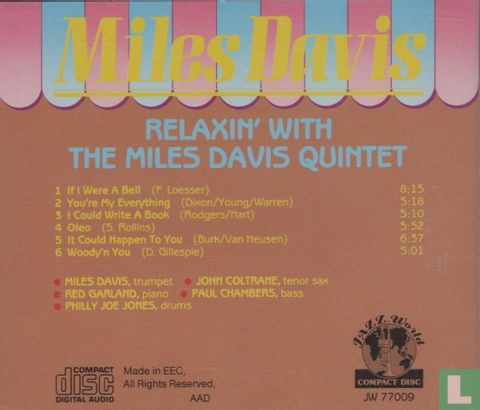 Relaxin' with the Miles Davis Quintet - Afbeelding 2