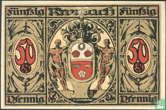 Kronach, Ville - 50 Pfennig (2) 1921 - Image 2