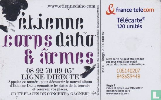 Étienne Daho - Corps & Armes - Bild 2
