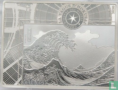 France 10 euro 2020 (BE) "The Great Wave by Hokusai" - Image 1