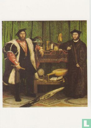 Jean de Dinteville and Georges de Selve ("The Ambassadors"), 1533 - Afbeelding 1
