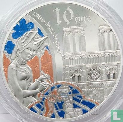 France 10 euro 2020 (BE) "Gothic period in France" - Image 2