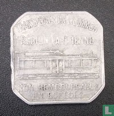 Frankrijk 25 centimes TCRP Paris 1921 - Image 2