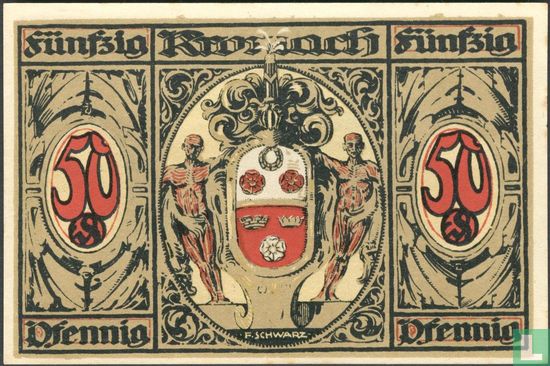 Kronach, Ville - 50 Pfennig (1) 1921 - Image 2