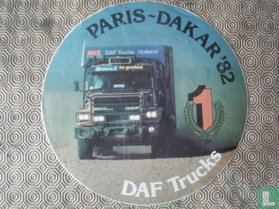 Paris-Dakar'82 no1 10t Daf trucks