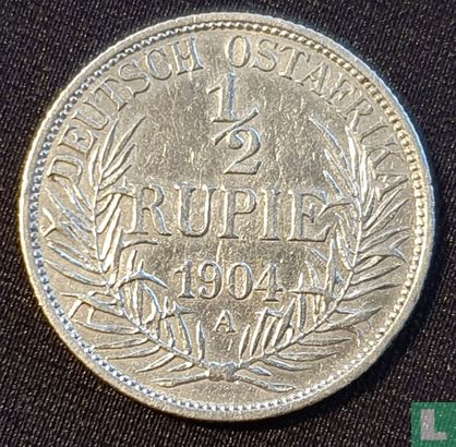 German East Africa ½ rupie 1904 - Image 1