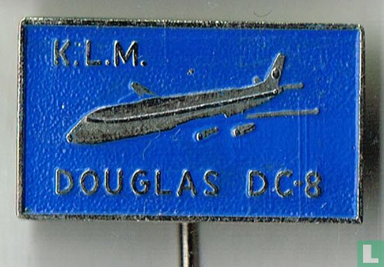 K.L.M. Douglas DC-8 [bleu]