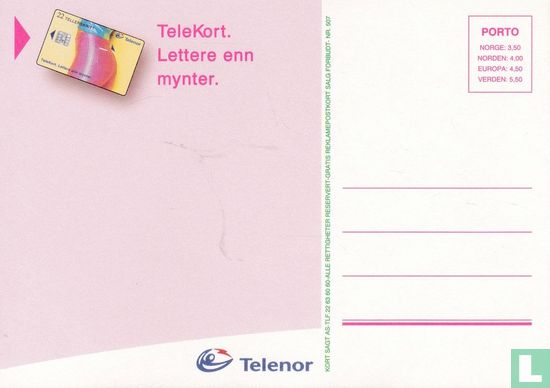 0507 - Telenor - Tele Kort - Image 2