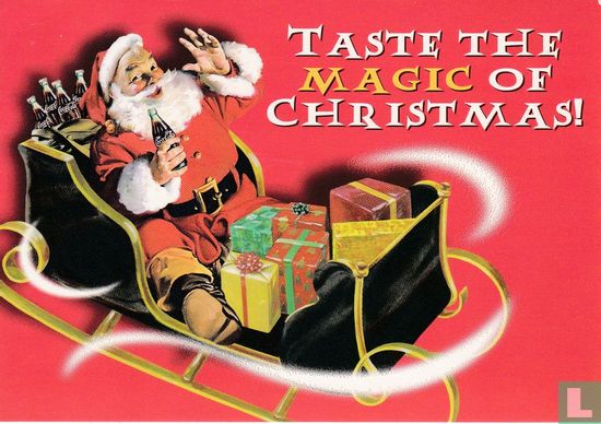 2766 - Coca-Cola "Taste The Magic Of Christmas!"  - Afbeelding 1