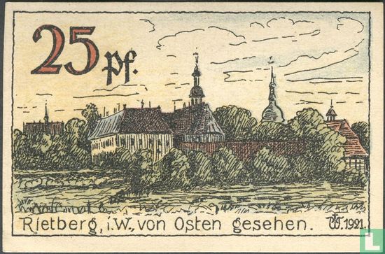 Rietberg 25 Pfennig - Image 2