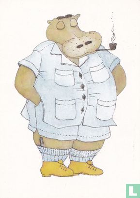 Tracy Paul - Hippo card - Image 1