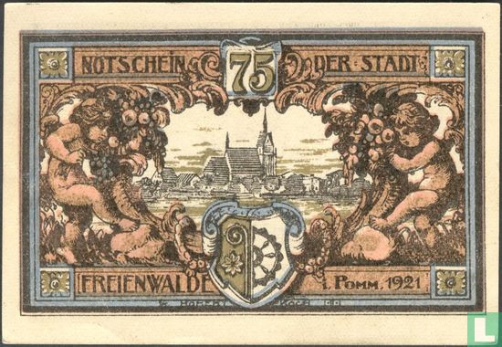 Freienwalde, Stadt - 75 Pfennig 1921 - Bild 2