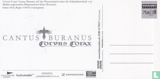 Corvus Corax - Cantus Buranus - Bild 2