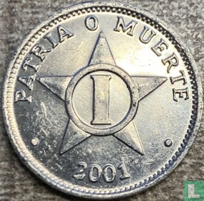 Cuba 1 centavo 2001 - Afbeelding 1