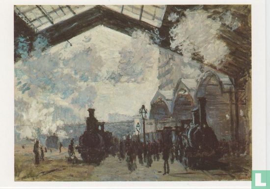 The Gare St. Lazare,1877 - Image 1