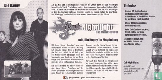 Cab Nightflight - Die Happy - Bild 2