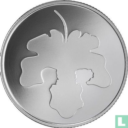 Israel 2 new shekels 2017 (JE5777 - PROOF) "Adam and Eve" - Image 2