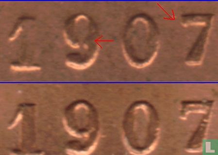 Finland 1 penni 1907 (SNY 32.2) - Image 3