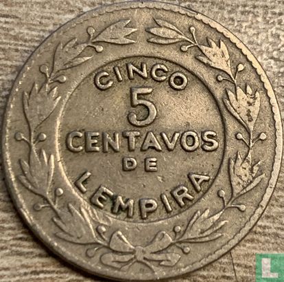 Honduras 5 Centavo 1949 - Bild 2