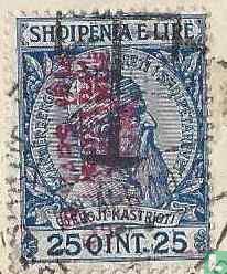 Skanderbeg - Shkodra portzegel