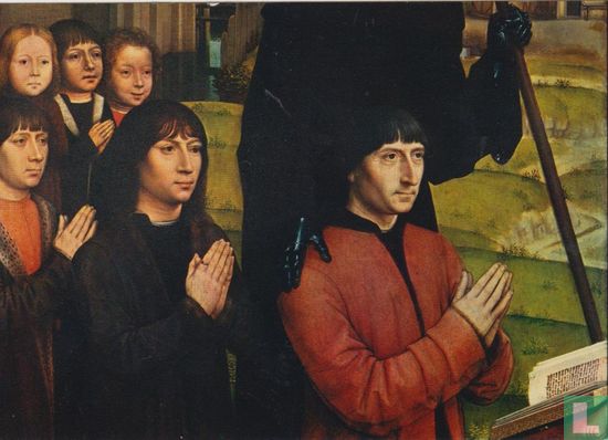Willem Moreel (detail, linkerpaneel),1484 - Image 1