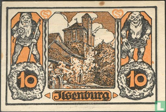Ilsenburg 10 Pfennig 1921  - Afbeelding 2