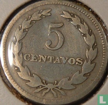 El Salvador 5 centavos 1944 - Afbeelding 2