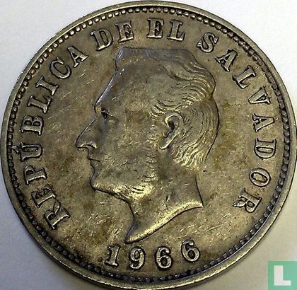 El Salvador 5 Centavo 1966 - Bild 1