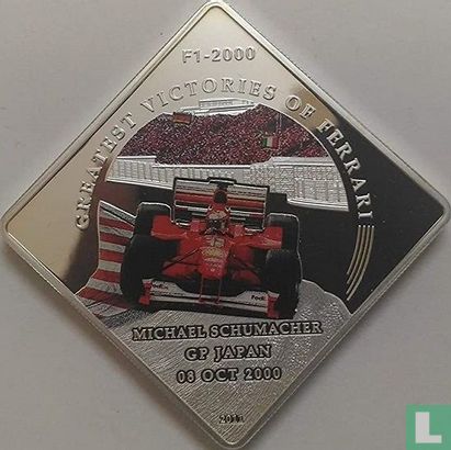 Palau 1 dollar 2011 (PROOFLIKE) "Greatest victories of Ferrari - Michael Schumacher" - Afbeelding 1