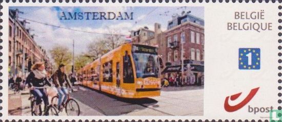 Reclametram in Amsterdam