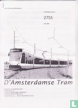 D' Amsterdamse Tram 2755 - Afbeelding 1