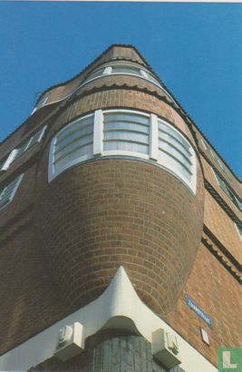 Amsterdam School architecture: Detail Zaanstraat, 1917-21 - Afbeelding 1