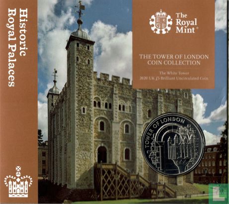 Vereinigtes Königreich 5 Pound 2020 (Folder) "The White Tower" - Bild 1