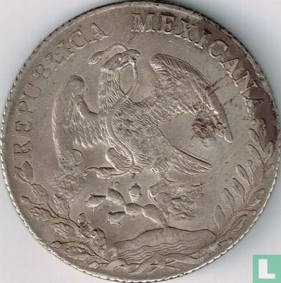 Mexico 8 real 1889 (Zs FZ - met Chinese merken) - Afbeelding 2
