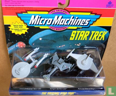 Star Trek Micro Machines Original Star Trek 3 Ship Pack - Afbeelding 3