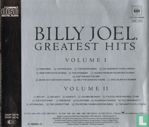 Greatest Hits Volume I & Volume II - Bild 2