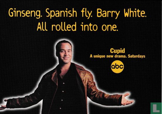 abc Cupid "Ginseng. Spanish fly. Barry White." - Image 1