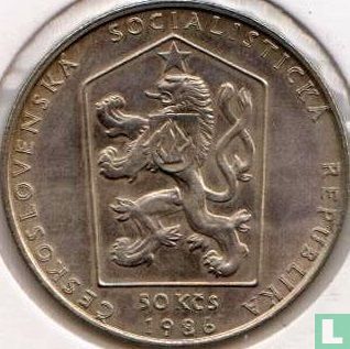 Tsjecho-Slowakije 50 korun 1986 "Prague" - Afbeelding 1