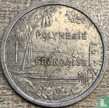 French Polynesia 1 franc 1981 - Image 2