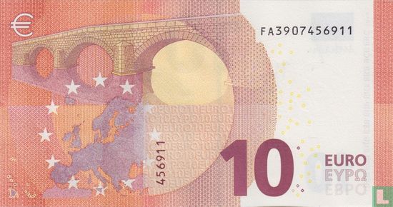 Zone Euro 10 Euro F - A - Image 2